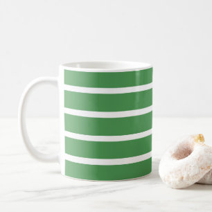 Caneca De Café Listras Verdes