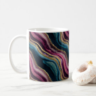 Caneca De Café Lítio Agitar Coffee Rosa