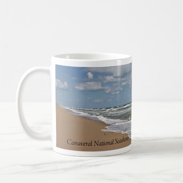 Caneca De Café Litoral do nacional de Canaveral (Esquerda)