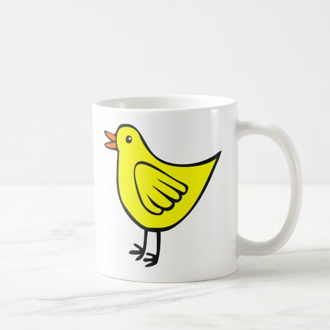 Caneca De Café Little Bird 01 (Direita)