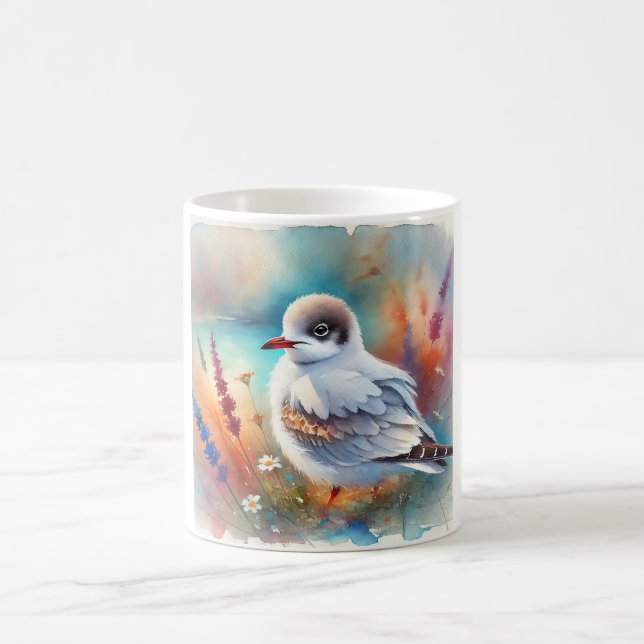 Caneca De Café Little Gull 170724AREF112 - Watercolor (Centro)