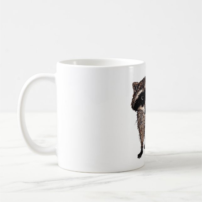 Caneca De Café Little Raccoon (Esquerda)