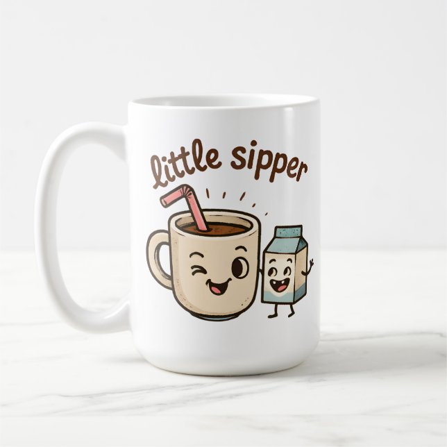 Caneca De Café Little Sipper (Esquerda)