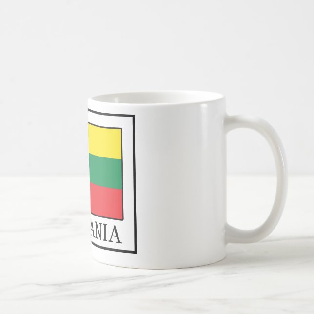 Caneca De Café Lituânia (Direita)