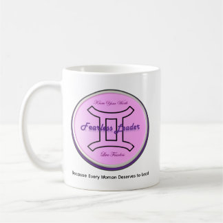 Caneca De Café Live Free and Fearless