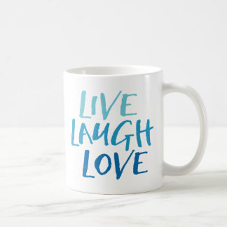 Caneca De Café Live Laugh Love Mug