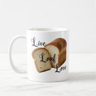 Caneca De Café Live-Loaf-Love Mug