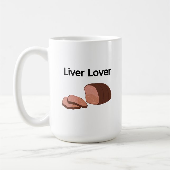 Caneca De Café Liver Lover Mug (Esquerda)