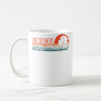 Caneca De Café Livin That Van Life Camper Camping Van