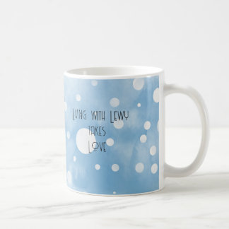 Caneca De Café Living with Lewy Body dementia takes Love Mug