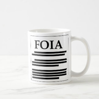 Caneca De Café Livrado do ato da informação