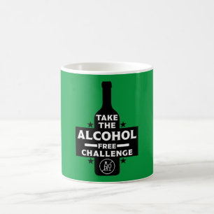 Caneca De Café Livre de Álcool e Sóbrio