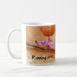 Caneca De Café Livre Running…