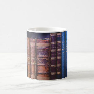 Caneca De Café Livro antigo Bindings Livros