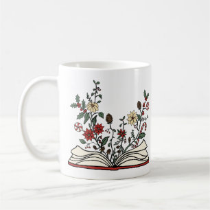 Caneca De Café Livro Botânico de Natal