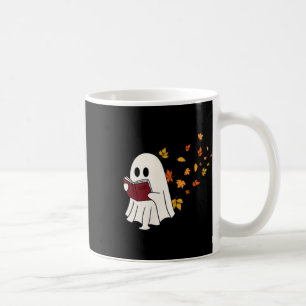 Caneca De Café Livro De Leitura De Fantasmas Cujo Curso Está Em C