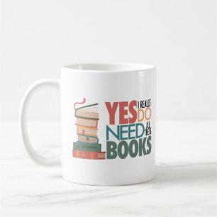 Caneca De Café Livro e Ler Mug de Amor