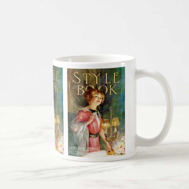 Caneca De Café Livro Estilo (Direita)