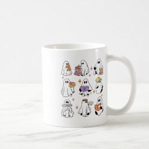 Caneca De Café Livro Fantástico Engraçado Lendo Livros De Hallowe