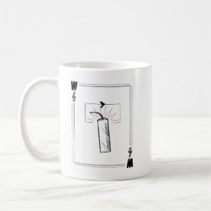 Caneca De Café Livro Inspirou Mug (Seis de Corvos)