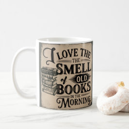 Caneca De Café Livro Verde Escuro Vintage lança Mug