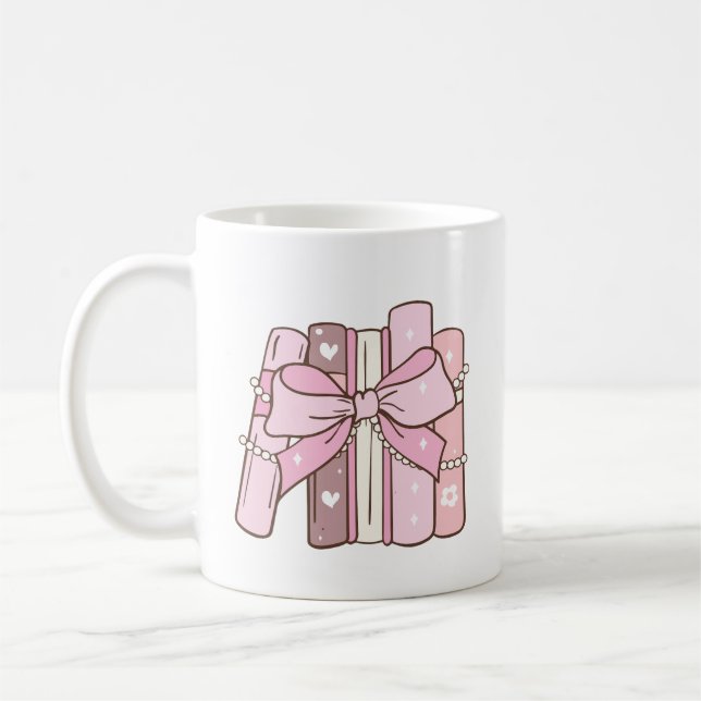 Caneca De Café Livros  (Esquerda)