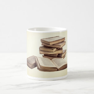 Caneca De Café Livros antigos