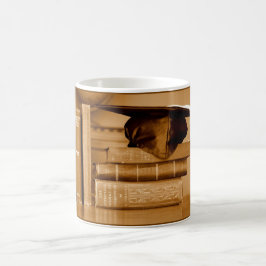 Caneca De Café Livros clássicos para o Formando Mug