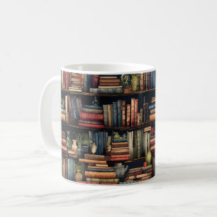 Caneca De Café Livros da estante