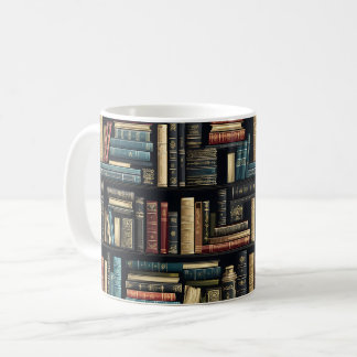 Caneca De Café Livros da estante