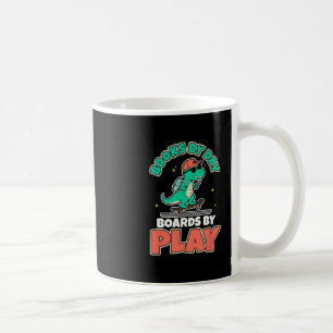 Caneca De Café Livros de Dinossauros de Skate Dinô Atividade Dive