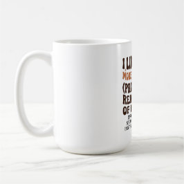 Caneca De Café Livros do Clube do Livro Antisocial Divertidos Mai
