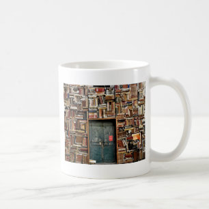 Caneca De Café Livros e Livros
