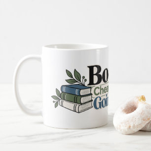 Caneca De Café Livros: Mais Baratos Que Sair Livresco Divertido