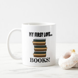 Caneca De Café Livros Meus Primeiros Livros de Amor