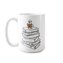 Caneca de Café Livros Ótimos