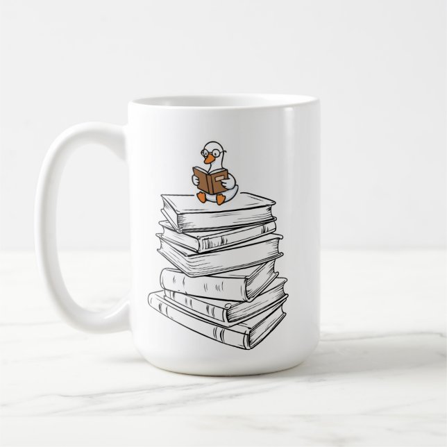 Caneca de Café Livros Ótimos (Esquerda)