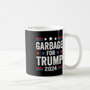 Caneca De Café Lixo Para Trump 2024 Trump Supporter