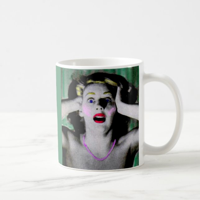 Caneca De Café Liz está horrorizada e aterrorizada (Direita)