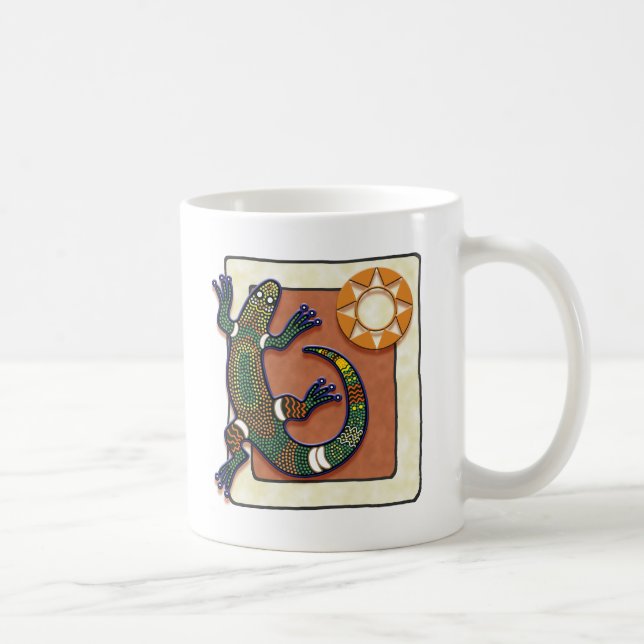 Caneca De Café Lizard e Sun (Direita)