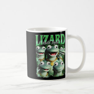 Caneca De Café Lizard Lizard Lizard Funny Meme Lizard Bootleg Wei