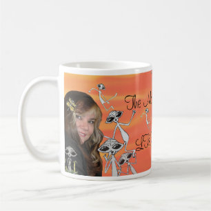 Caneca De Café LK e seus aliens o mundo mágico do LK