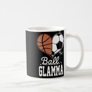 Caneca De Café Ll Glamma Esboço Engraçado de Futebol Glamma