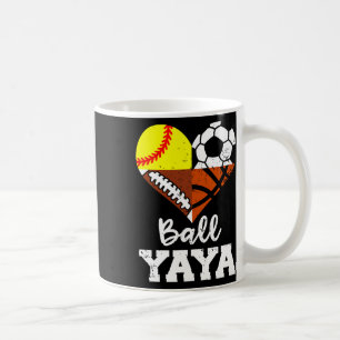Caneca De Café Ll Yaya Futebol Péll Macio ll Esboçoll Jogador Yay