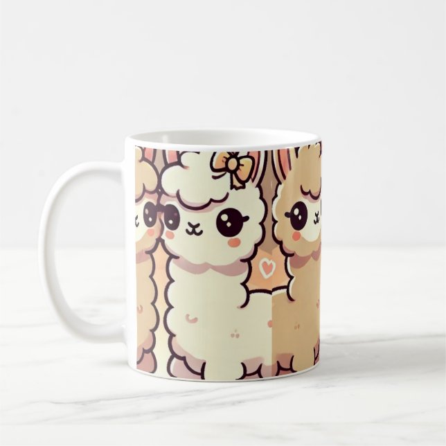 Caneca De Café Llama Love (Esquerda)