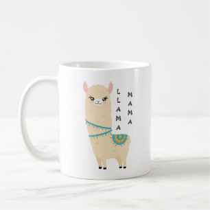 Caneca De Café Llama Mama