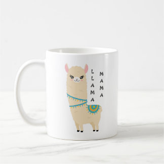 Caneca De Café Llama Mama