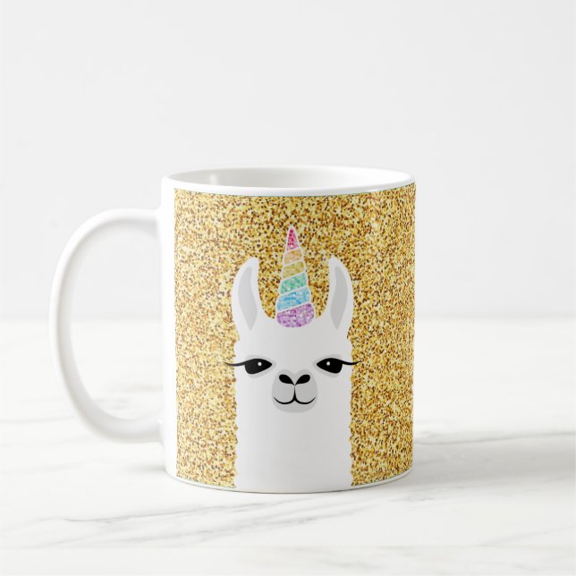 Caneca De Café Llama Mugs (Esquerda)
