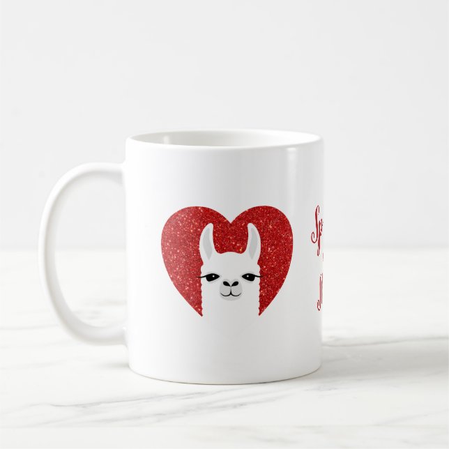 Caneca De Café Llama Mugs (Esquerda)