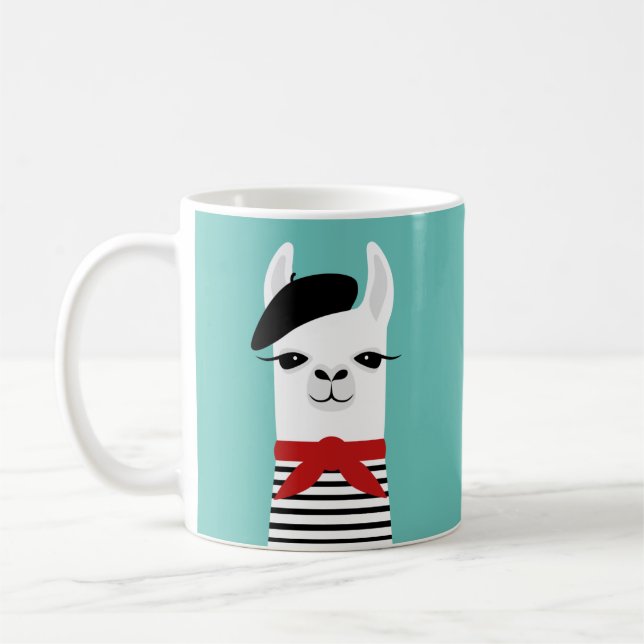 Caneca De Café Llama Mugs (Esquerda)